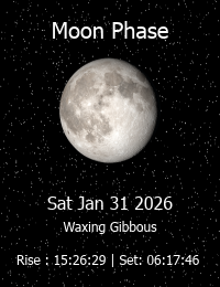 月相图（2026-01-31）